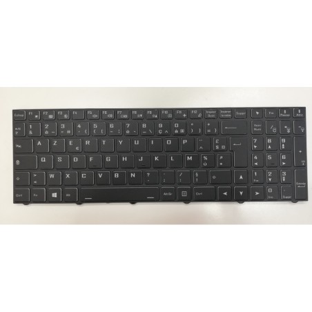 Hinterbeleuchtete-Tastatur AZERTY für NK50SZ