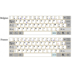 Tastatur AZERTY-BE P775DM3