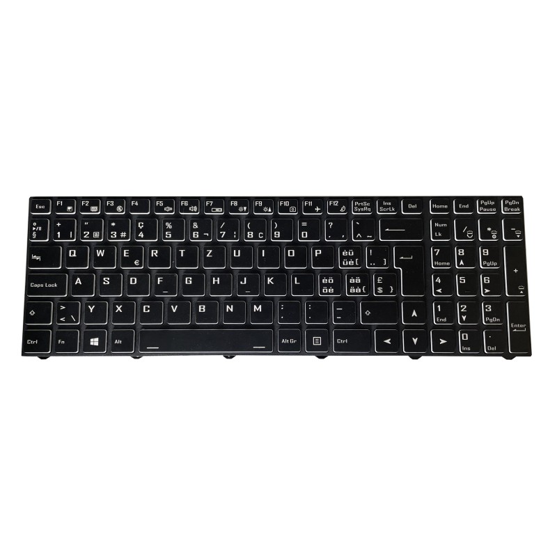 Hinterbeleuchtete-Tastatur AZERTY für NH57ADS